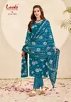 Nargis Vol 7 by Laado Pure Cotton Printed Kurti With Pant Dupatta